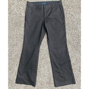 Banana Republic Womens Pants Sz 12 Brown Trousers Minimalist Straight R10